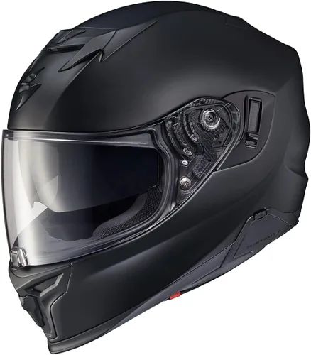 Vista 13 de ScorpionEXO T520 Casco de Motocicleta de Turismo de Cara Completa con Bolsillos para Altavoces Listos para Bluetooth DOT ECE Aprobado Nama-Sushi