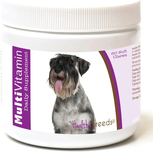 Vista 172 de Healthy Breeds Affenpinscher - Masticables blandos multivitamínicos, 60