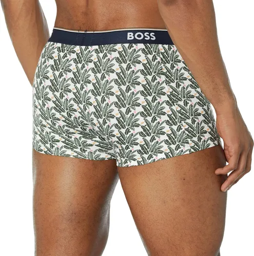 Vista 3 de BOSS Paquete de 3 trajes de baño con logotipo llamativo de varios diseños para hombre