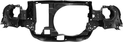 Vista 6 de ECOTRIC Soporte de radiador compatible con 2002-2008 Mini Cooper Base Modelo Replacememnt para #51647200799 MC1225101 Panel de montaje de plástico