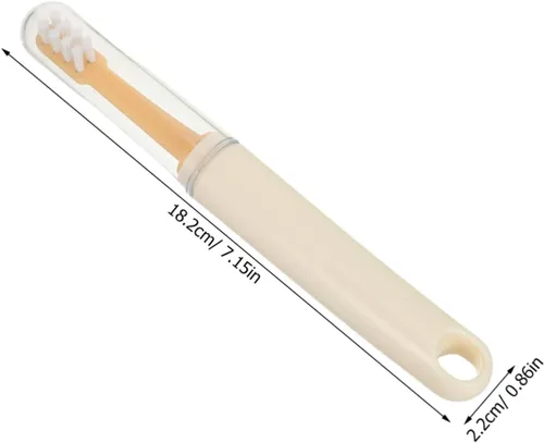 Vista 2 de Toyvian 3pcs PET Toothbrush Kit Double Headed for Dogs and Cats