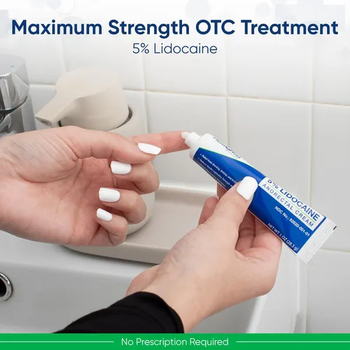 Vista 9 de Crema de lidocaína de máxima resistencia HemRid para el manejo del dolor. Solución rápida para hemorroides con 5% de lidocaína. Efecto instantáneo