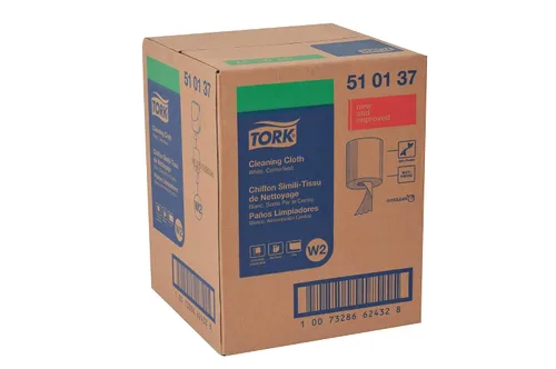Vista 7 de Tork Paño de limpieza Blanco W2, reutilizable, 1 x 500 Paños, 510137