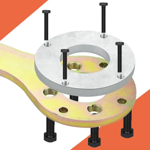 Vista 5 de Soporte para herramientas de polea de manivela, llave de tornillo compatible con motores Subaru Imprezas EJ solamente, Legacy, Baja, Outback