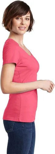 Vista 4 de District hecho de las mujeres Peso Perfecto de la cuchara tee _ _ _ _ _ _ _ _ _ _ Coral