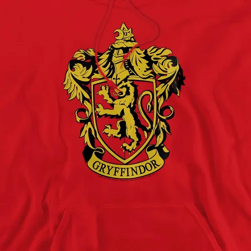 Vista 2 de Trevco Harry Potter Gryffindor Crest - Sudadera con capucha unisex para adultos