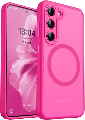 Vista 37 de CANSHN Funda diseñada para Samsung Galaxy A16-5G [protección completa de la cámara] [compatible con Magsafe] funda protectora trasera translúcida