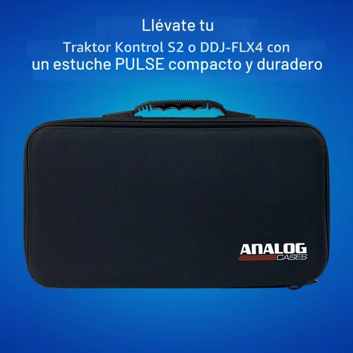 Vista 2 de ANALOG CASES Traktor Kontrol S2 / Pioneer DDJ-FLX4 - Estuche rígido PULSE