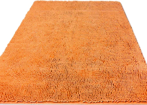 Vista 39 de Yeaban Alfombras pequeñas de baño de felpilla de 12 x 12 pulgadas, absorbentes y lavables, antideslizantes, de felpa y suaves para baño, ducha