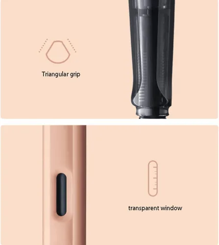 Vista 2 de Bolígrafos estilográficos clásicos para escribir, bolígrafo de punta redonda de laca de metal de primera calidad, impresionante bolígrafo de lujo