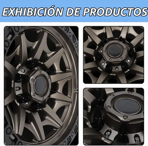 Vista 4 de 24 Piezas Picos Antirrobo Extendidos Sintonizador Rueda/Llantas Tuerca de Orejeta M14X1.5+Llave de Vaso (Negro)