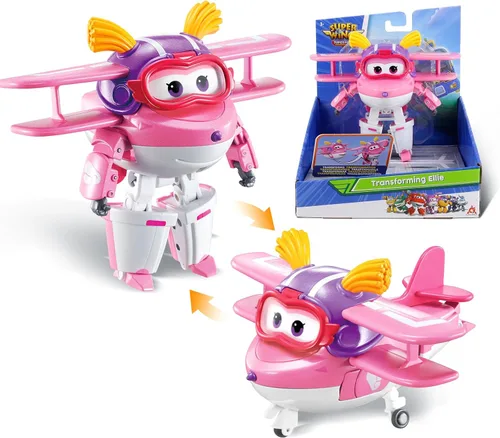 Vista 17 de Super Wings Toys Tino - Dinosaurio de 15 pulgadas, temporada 6, nuevo personaje, figuras de acción de Dinasour con niebla de agua, luz intermitente