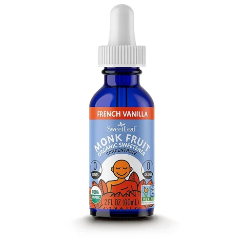 Vista 8 de SweetLeaf Endulzante líquido orgánico sabor Crème Brulee a fruta del monje, 2 onzas