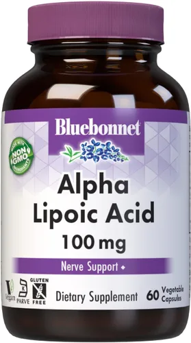 Vista 8 de BLUEBONNET NUTRICIÓN ÁCIDO ALFA LIPOICO 100 mg
