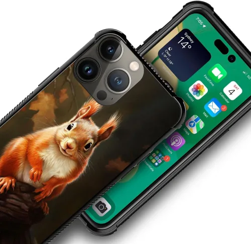 Vista 555 de Funda compatible con iPhone 15, diseño de elefantes africanos, diseño increíble a prueba de golpes, antiarañazos, carcasa trasera de policarbonato