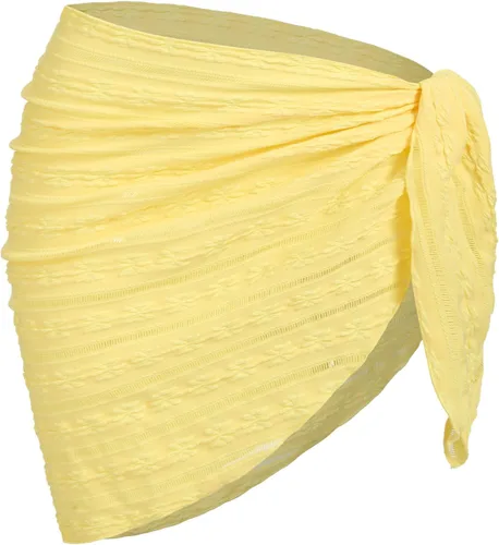 Vista 38 de ZAFUL - Pareo de mujer, pareo de playa, pareo transparente para bikini, pareo de gasa para traje de baño 0- Café