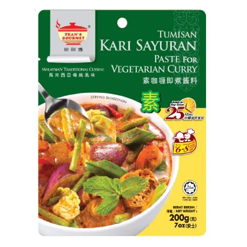 Vista 5 de Tean's Gourmet Pasta/Salsa 7.05 oz (pasta de pescado Assam, 1 paquete)
