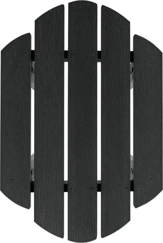 Vista 9 de Highwood Classic Westport 2 Adirondack - Mecedoras con mesa auxiliar, color negro
