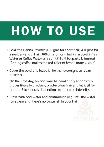 Vista 5 de Polvo de henna herbales Colorante y acondicionador natural para el cabello Fortificado con 9 hierbas botánicas del Himalaya para nutrir