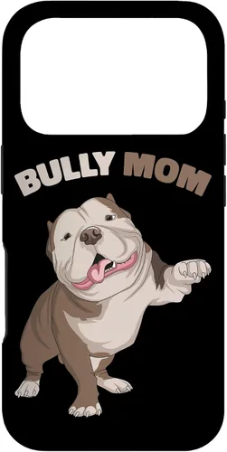 Vista 30 de American Bully Mom Dog Mama Funny Women Case for iPhone 17