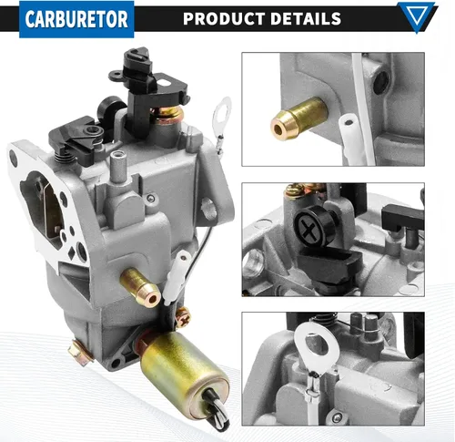 Vista 2 de 951-05149 Carburador de Reemplazo para Cub Cad CC30 CC760ES, Reemplazo para Craftsman T1000 T1200 R1000/Husky LT4200 Cortacésped 4P90HUA 4P90HUB