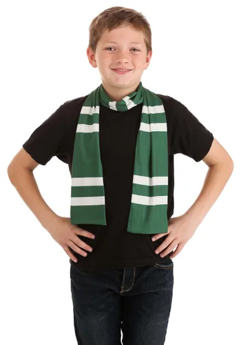 Vista 2 de Bufanda Impresa de Slytherin de Harry Potter Multicolor