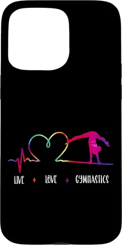 Vista 31 de Gymnastics Girl Live Love Gymnastics Case for iPhone 17