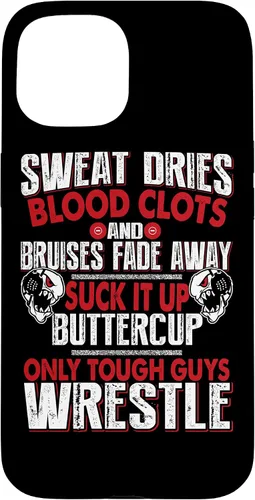 Vista 6 de Only Tough Guys Wrestle - Mens Wrestling Case for iPhone 17