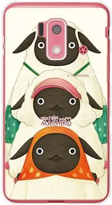 Vista 55 de Yanan Machiko Series Machiko Family Pink (Clear) / for iPhone SE/5s/docomo
