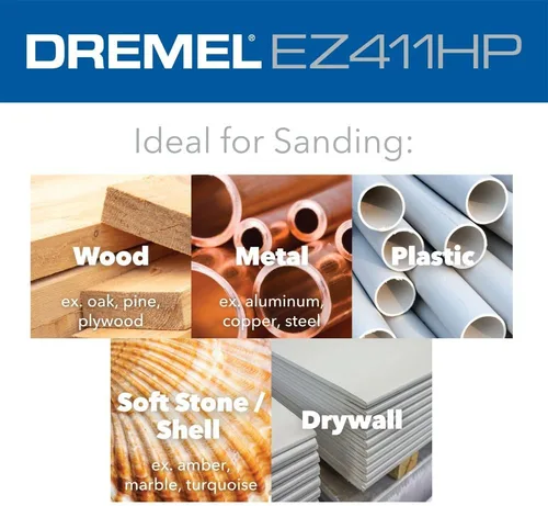 Vista 5 de Dremel EZ411HP Discos de lijado Max de 60 granos de 1-1/2" (38.1mm)