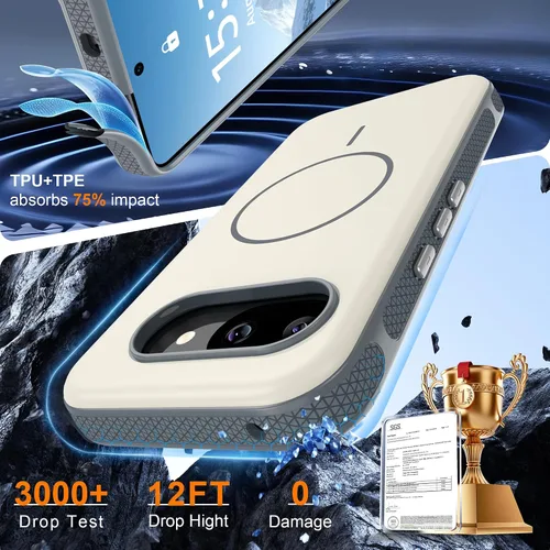 Vista 287 de Jshru Funda para Samsung Galaxy S26 Plus/Galaxy S25 Plus: para Galaxy S24 Plus [compatible con Magsafe] [2 protectores de pantalla HD] cubierta