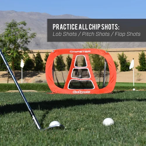 Vista 3 de GoSports Chipster Pop-Up Golf Chipping Practice Net - Training Aid for Precision and Distance - Outdoor and Indoor Practice - Golf Gift