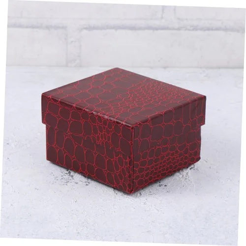 Vista 6 de 2 unids organizador de joyas para hombres cajas de reloj para hombres organizador de almacenamiento de joyas estuche para relojes de hombre caja