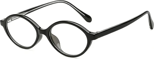 Vista 12 de SIPHEW Gafas retro pequeñas ovaladas con marco de metal con bloqueo de luz azul para mujer de los años 90, lentes de luz azul de cara pequeña A01