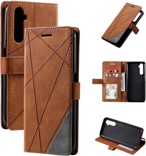 Vista 26 de Funda compatible con Sony Xperia 1 V, compatible con Sony Xperia 1 V 2023 XQDQ62/B XQ-DQ72 XQ-DQ14 Funda con tapa de piel sintética negra