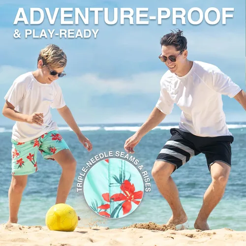 Vista 120 de Kanu Surf Traje de baño Yolo de secado rápido UPF 50+ para niños
