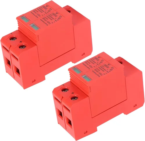 Vista 9 de 2pcs 2P dispositivos de protección 40KA DC pararrayos fotovoltaico con control remoto (DC 500V)