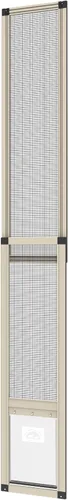 Vista 12 de Hakuna Pets V2 Panel de Inserción de Pantalla para Puerta de Mascotas de Patio, para Puertas Corredizas, Se Ajusta a la Vía de la Puerta con Altura