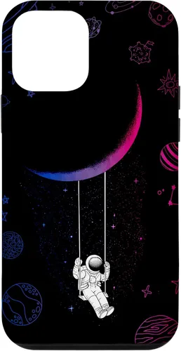 Vista 16 de Astronaut Moon Bisexual Flag Space LGBTQ Gay Pride Ally Bi Case for iPhone 17