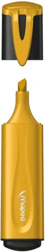Vista 10 de Maped Fluo Peps Classic - Resaltadores metálicos con purpurina, paquete de 4, estudia y organiza, tinta única con purpurina, versátil y cómodo