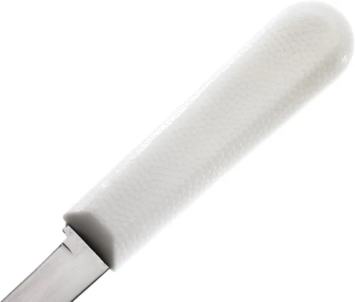 Vista 5 de Mercer Culinary Cuchillo para almejas con mango de polietileno, 3-1/4, blanco