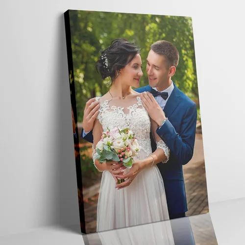 Vista 13 de Chexin Impresiones en lienzo personalizadas con tus fotos, imágenes personalizadas personalizadas para familia, boda, festival, mascota, póster, 8 x