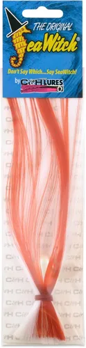 Vista 100 de C&H Lures Señuelos de Pesca Sea Witch - Originales Desde 1959, Faldas de Nylon Revelan Cabeza con Peso, 15 Colores, 8 Pesos de Cabeza, Señuelo