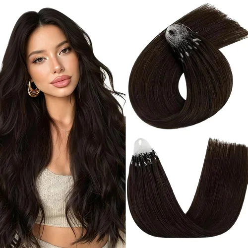 Vista 73 de Easyouth Extensión de cabello humano rubio con cola de caballo, extensiones de cabello humano rubio dorado con reflejos rubios, extensiones