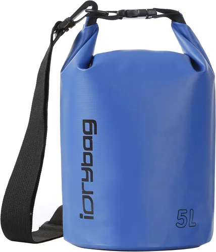 Vista 43 de IDRYBAG Bolsa seca para kayak impermeable 2L/5L/10L/15L/20L, pequeña bolsa impermeable para navegación