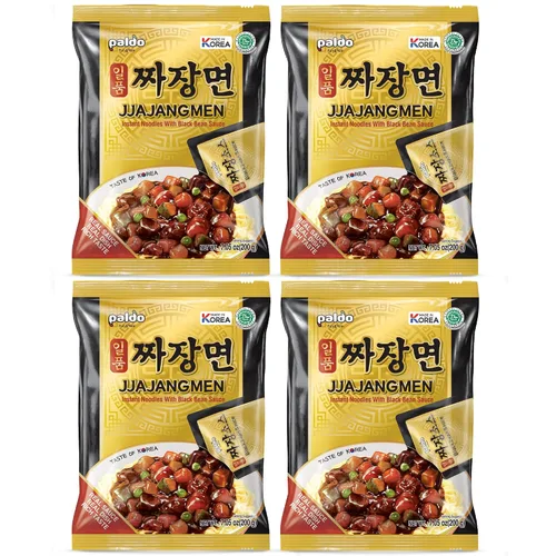 Vista 3 de Paldo Jjajang Ramen, 7.05 onzas (paquete de 4)