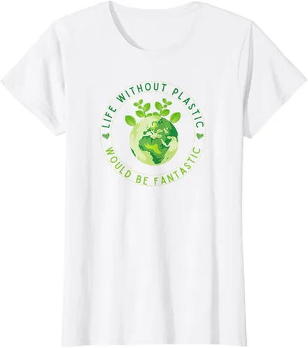 Vista 23 de Life Without Plastic Ecology Planet Original Vegan Gift T-Shirt