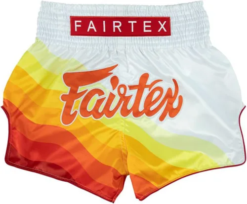 Vista 41 de Fairtex Pantalones cortos de boxeo Muay Thai de corte delgado "Kabuki