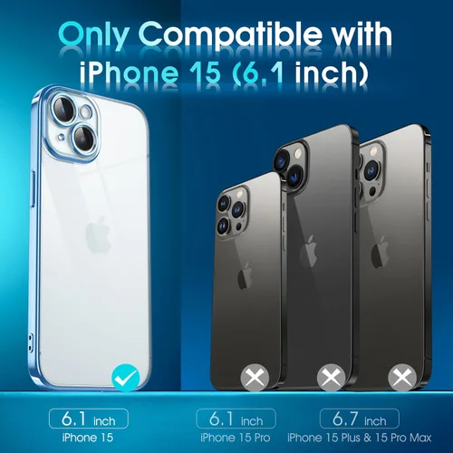 Vista 233 de Supdeal Funda cristalina transparente para iPhone 11, [No se amarillea] [Protección de la cámara] [Probado contra caídas de grado militar] Funda