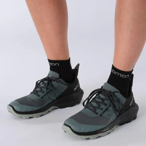 Vista 7 de Salomon OUTPULSE Zapatos de senderismo para mujer Negro azulado BM US